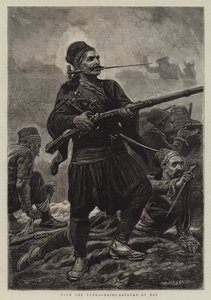 Med tyrkerne, Bashi-Bazouks ved bugten